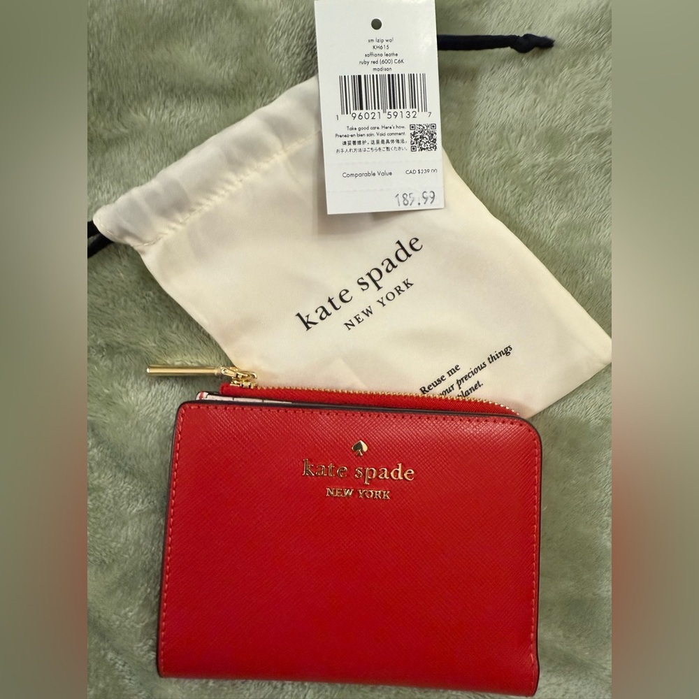 Kate Spade Red Wallet